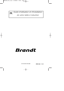 Mode d’emploi Brandt TI454BF1 Table de cuisson