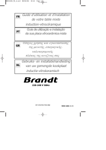 Manual Brandt TI315BS1 Placa