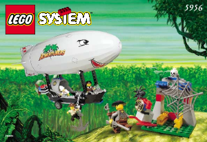 Bruksanvisning Lego set 5956 Adventurers Zeppelin