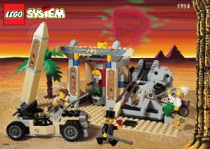 Manual de uso Lego set 5958 Adventurers La tumba de la momia