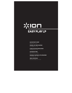 Manual de uso ION Easy Play LP Giradiscos