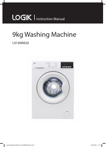 Handleiding Logik L914WM20 Wasmachine