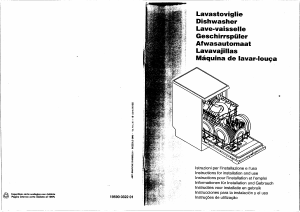 Bedienungsanleitung Smeg DWF44WH Geschirrspüler