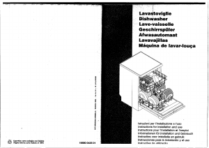 Manuale Smeg DWI66 Lavastoviglie