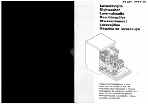 Manuale Smeg DWI710E Lavastoviglie