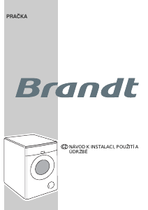 Manuál Brandt WFH1486K Pračka