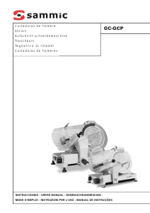 Manual Sammic GC-250 Slicing Machine