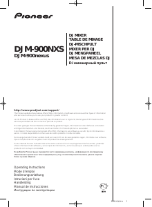 Manuale Pioneer DJM-900NXS Pannello di missaggio