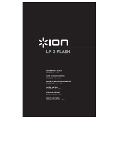 Manual de uso ION LP 2 Flash Giradiscos