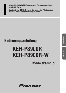 Mode d’emploi Pioneer KEH-P8900R-W Autoradio