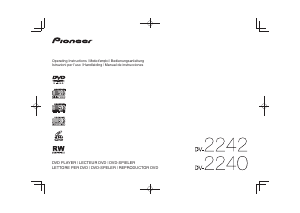 Mode d’emploi Pioneer DV-2240 Lecteur DVD