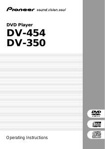 Manual Pioneer DV-454 DVD Player