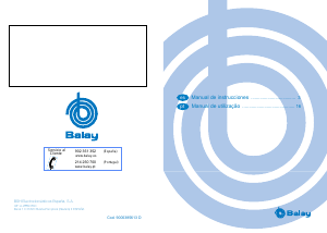 Manual de uso Balay 3EB2030LB Placa