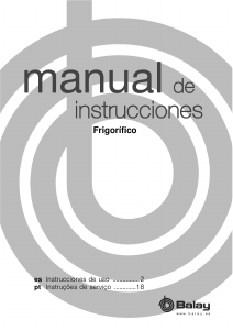 Manual Balay 3FI7013S Frigorífico