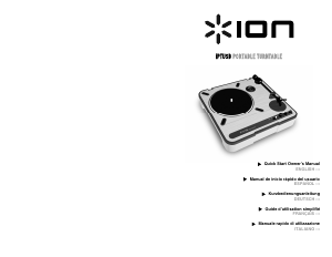 Manual ION Mobile LP Turntable