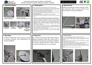 Instrukcja Cabletech ANT0045 Antena satelitarna