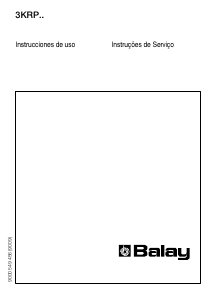 Használati útmutató Balay 3KRP7966 Hűtő és fagyasztó