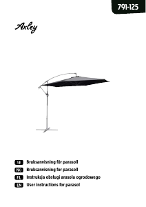 Handleiding Axley 791-125 Parasol