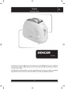 Instrukcja Sencor STS 2602 Toster