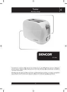 Instrukcja Sencor STS 2604 Toster