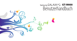 Bedienungsanleitung Samsung GT-I9000/M8 Galaxy S Handy