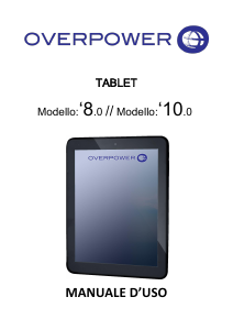Manuale Overpower 8.0 Tablet