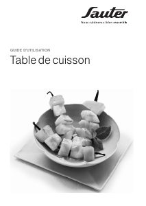 Mode d’emploi Sauter STE146X Table de cuisson