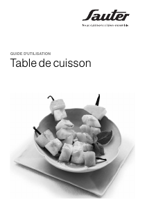 Mode d’emploi Sauter STG920B Table de cuisson