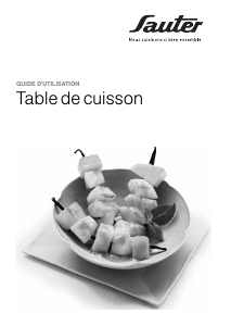 Mode d’emploi Sauter STG926B Table de cuisson