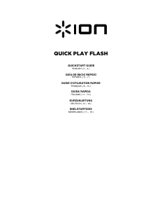 Manual de uso ION Quick Play Flash Giradiscos