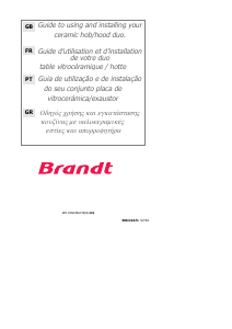 Manual Brandt TV399XF1 Hob