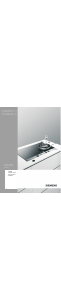 Mode d’emploi Siemens EF601EN11 Table de cuisson