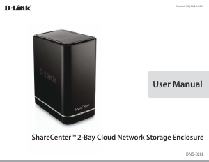 Manual D-Link DNS-320L ShareCenter NAS