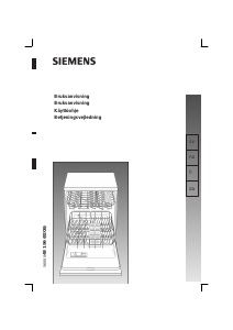 Bruksanvisning Siemens SL34235SK Diskmaskin