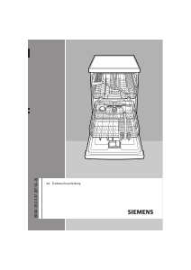 Bedienungsanleitung Siemens SN44M531EU Geschirrspüler