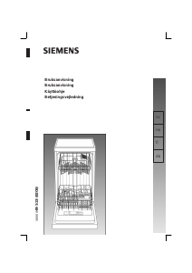 Brugsanvisning Siemens SF35261DK Opvaskemaskine