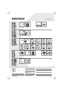 Rokasgrāmata Soehnle 65086 3 Plateau Virtuves svari