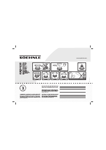 Handleiding Soehnle 65418 2 Vario Keukenweegschaal