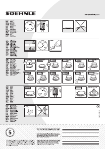 Manual de uso Soehnle 66110 4 Olympia Báscula de cocina