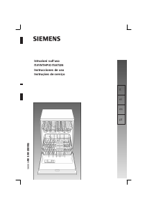 Manual Siemens SE54A460CH Máquina de lavar louça
