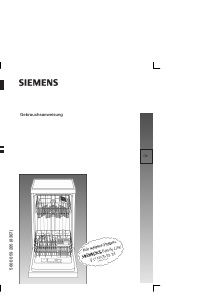 Bedienungsanleitung Siemens SF35A560 Geschirrspüler
