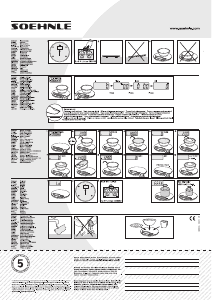 Manuale Soehnle 66160 9 Flip Bilancia da cucina