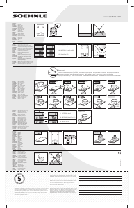 Manual de uso Soehnle 66177 7 Page Evolution Báscula de cocina