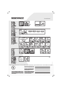 Handleiding Soehnle 66200 2 Level Keukenweegschaal