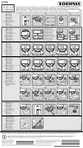 Manuale Soehnle 67058 8 Monte Bilancia da cucina