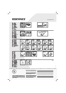 Manual Soehnle 67060 1 Bretagne Cântar de bucătărie