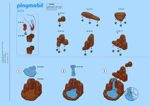 Manual de uso Playmobil set 3870 Indians Campamento indio