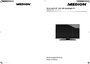 Mode d’emploi Medion LIFE P12211 (MD 21314) Téléviseur LED