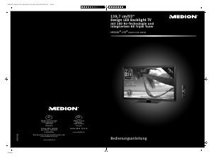 Bedienungsanleitung Medion LIFE X18105 (MD 30850) LED fernseher
