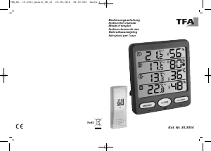 Handleiding TFA Klima-Monitor Weerstation